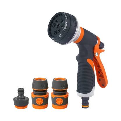 High Pressure Garden Sprayer Nozzle 8 Mode Watering Gun Plant Lawn