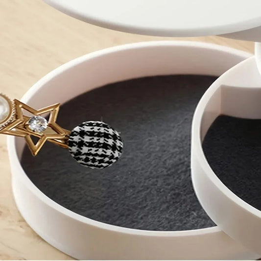360° Rotating Desktop Organizer - Hair Accessories Jewelry Makeup