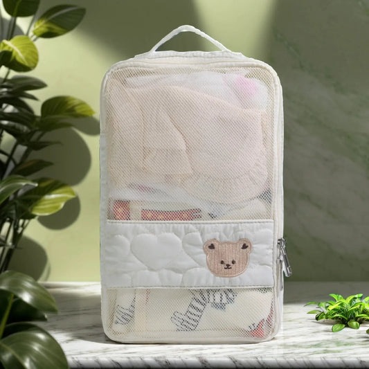 Waterproof Travel Diaper Bag - Portable Baby Clothes & Toiletries