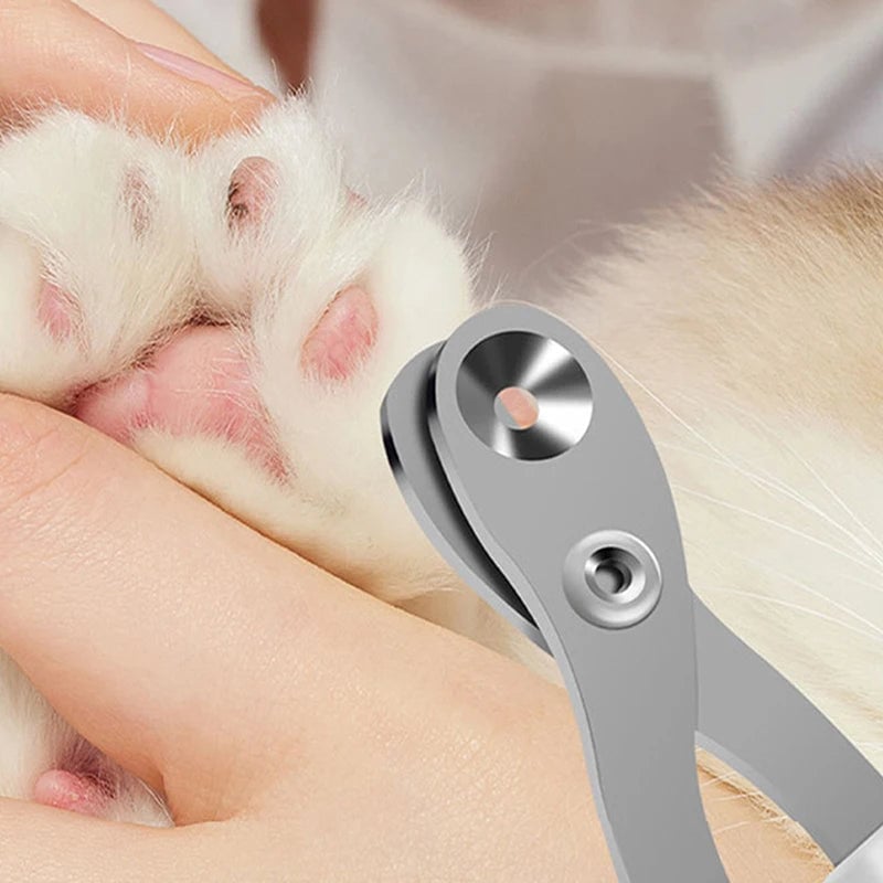 Professional Pet Nail Clippers Circular Hole Design for Dogs