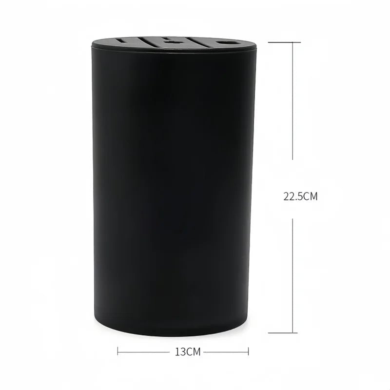 6-Style Magnetic Knife Storage Stand - Kitchen Organizer Block