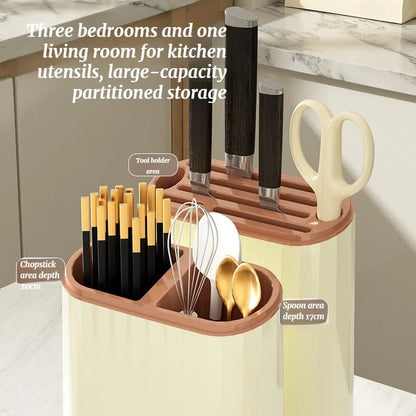 Multi-Function Kitchen Organizer - Knife Holder, Cutting Board Rack