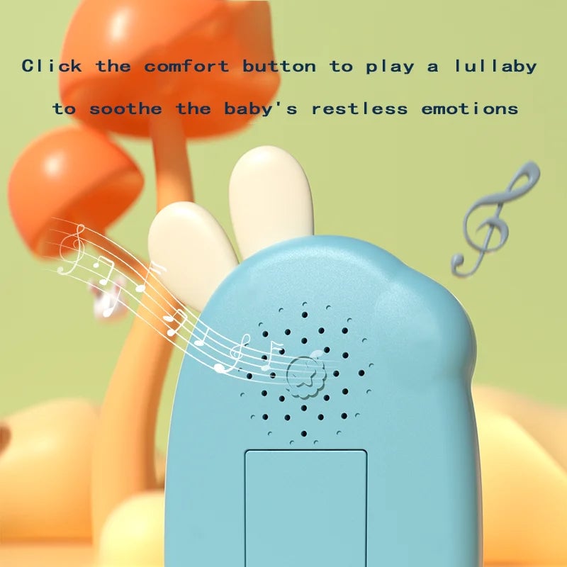 Rabbit Phone Toy - Chewable Music Mobile Teether Puzzle Baby Toy