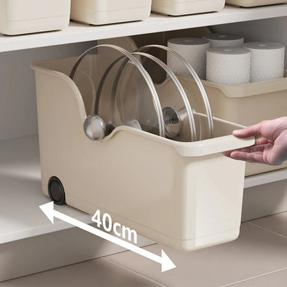Rolling Kitchen Storage Organizer - Multi-Purpose Makeup & Spice Rack