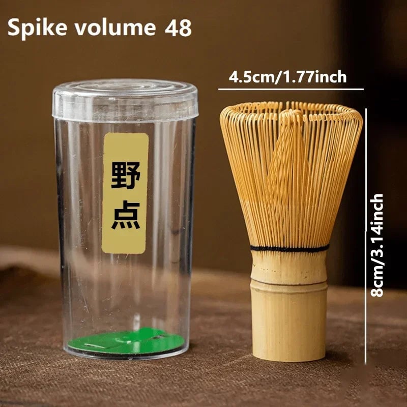 Bamboo Matcha Tea Set - Chasen Whisk & Chashaku Spoon Kit