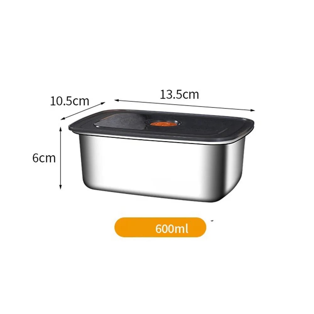 Stainless Steel Bento Box - Leak-proof Camping Lunch Container