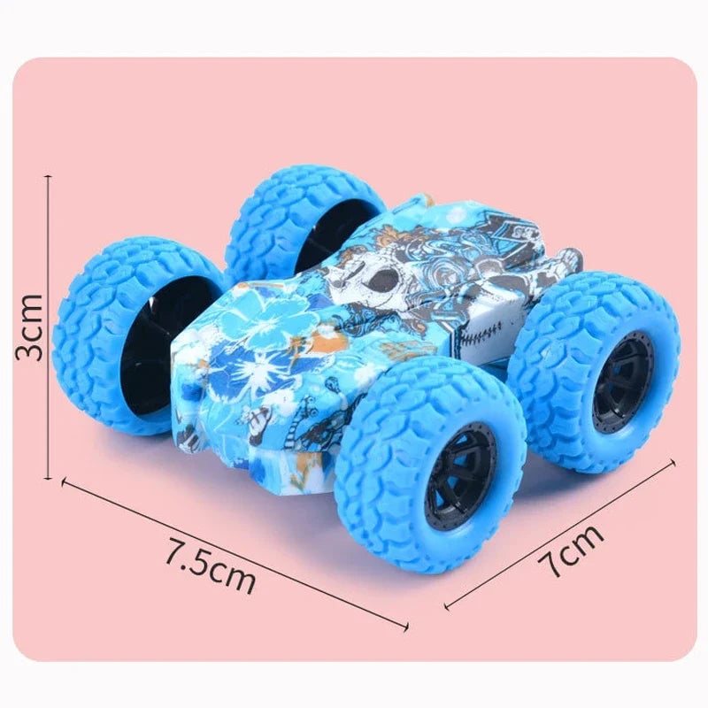 Anti-Collision Inertial Toy Car Double-Sided Off-Road Vehicle