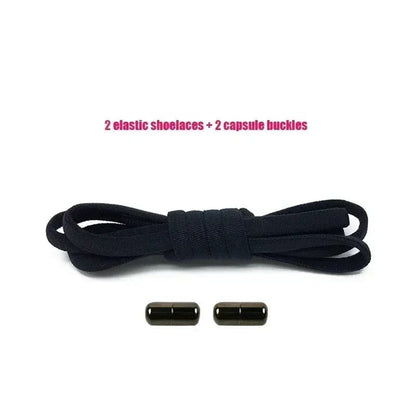 Elastic No Tie Shoelaces - Quick Slip-On Design Kids & Adults