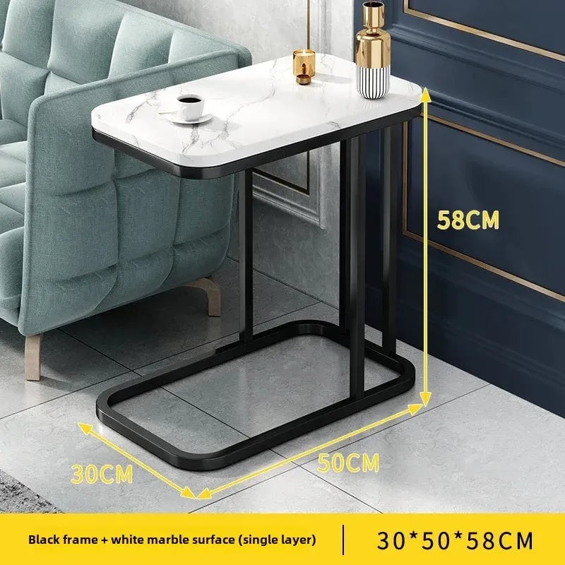 Modern Square Side Table - Multi-Purpose End Table for Living Room