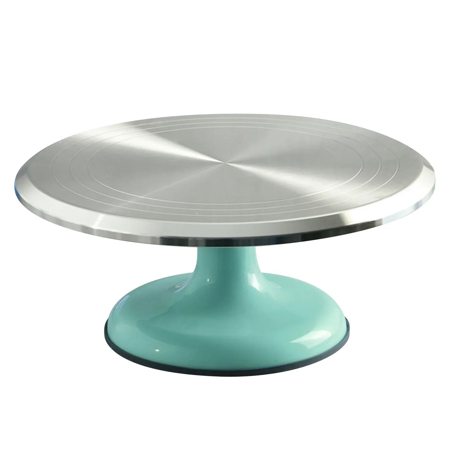 10 Inch Aluminum Alloy Cake Turntable Silent Bearing Revolving Stand