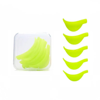 5 Pairs Silicone Lash Lifting Pads - Glue Free Eyelash Perm Rods