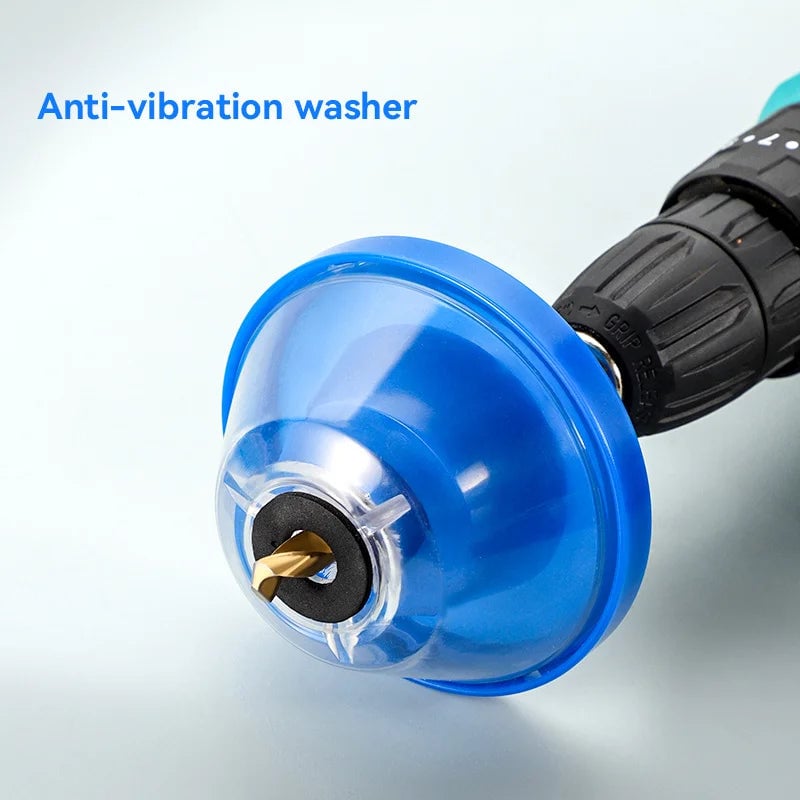 Dustproof Drill Cover with Dust Bowl - Electric Drill Bit Shield