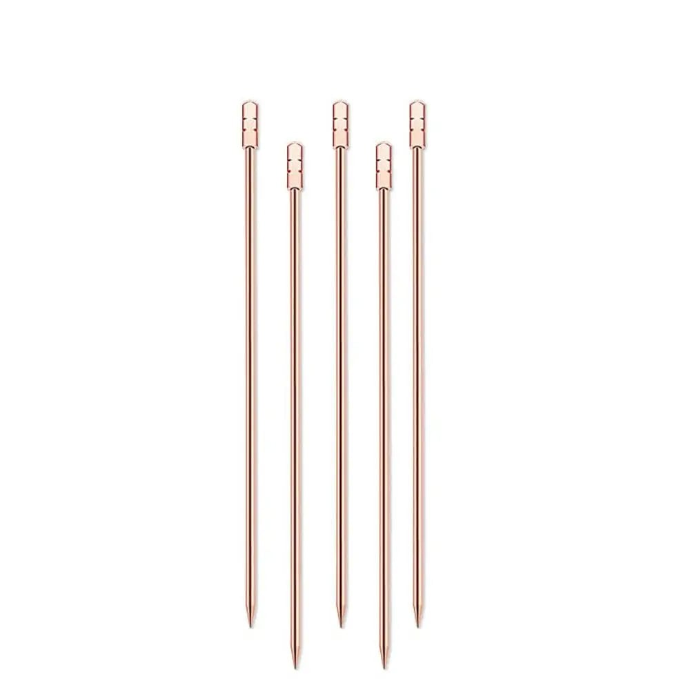 Stainless Steel Cocktail Picks - Reusable Fruit Forks Bar Tools