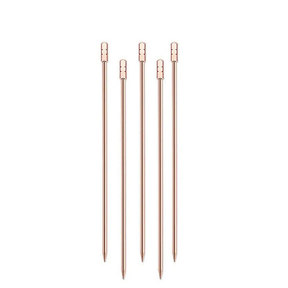 Stainless Steel Cocktail Picks - Reusable Fruit Forks Bar Tools