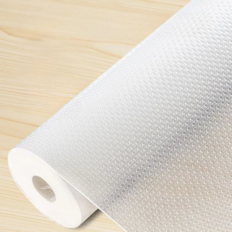 Anti-Slip Reusable Drawer Liner Mat - Kitchen Cabinet Shelf Pad