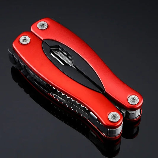 Stainless Steel 9-in-1 Multi Tool Plier for Camping & Survival