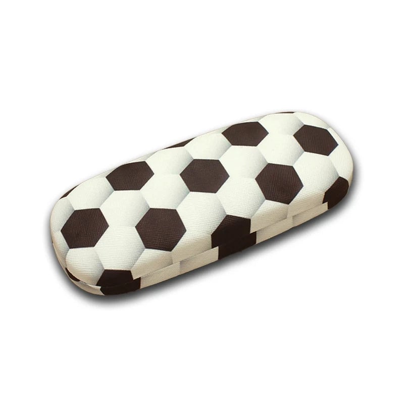 Hard Panda Kids Glasses Case with Cleaning Cloth - Portable Myopia