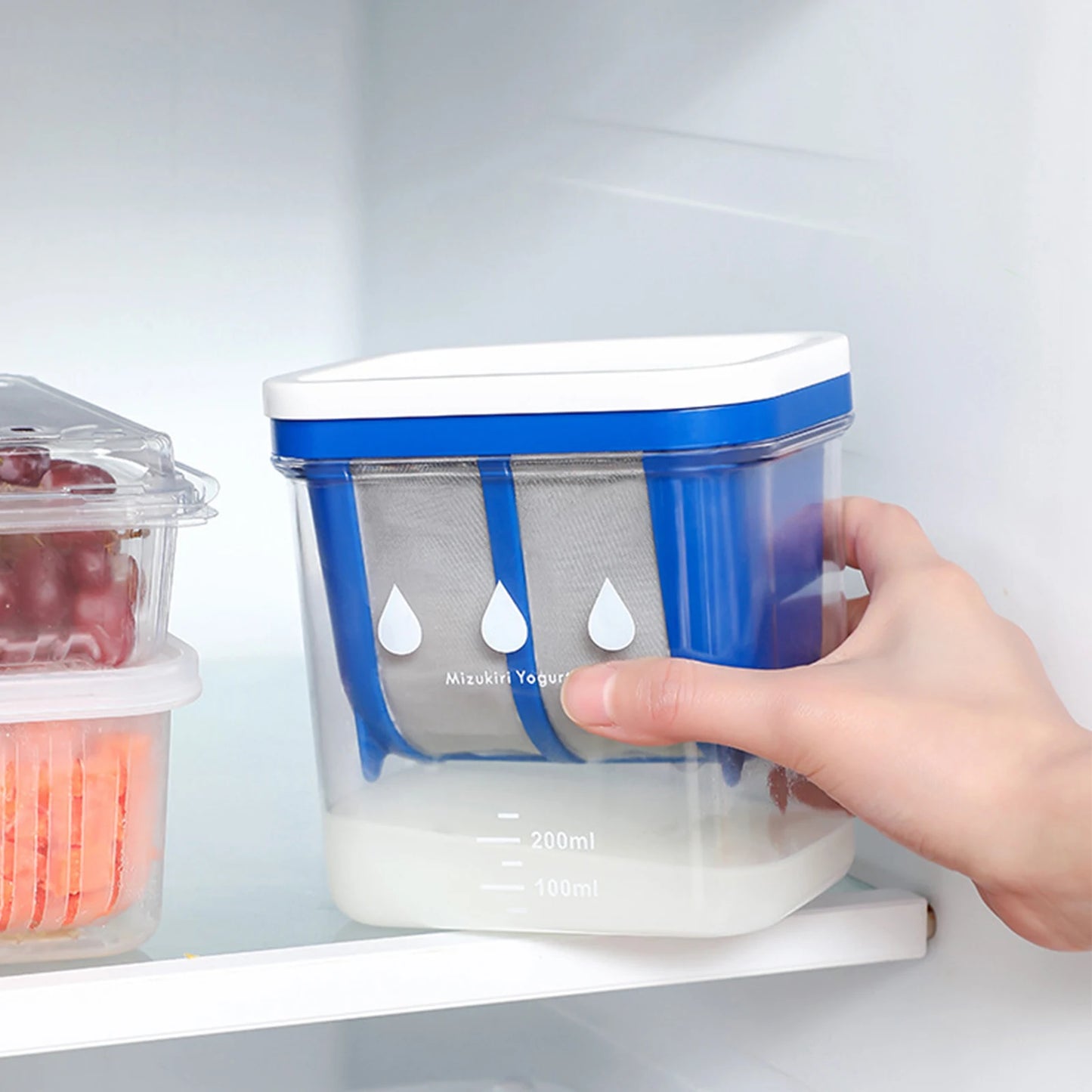 1100ml Greek Yogurt Strainer - Reusable Whey Separator Maker