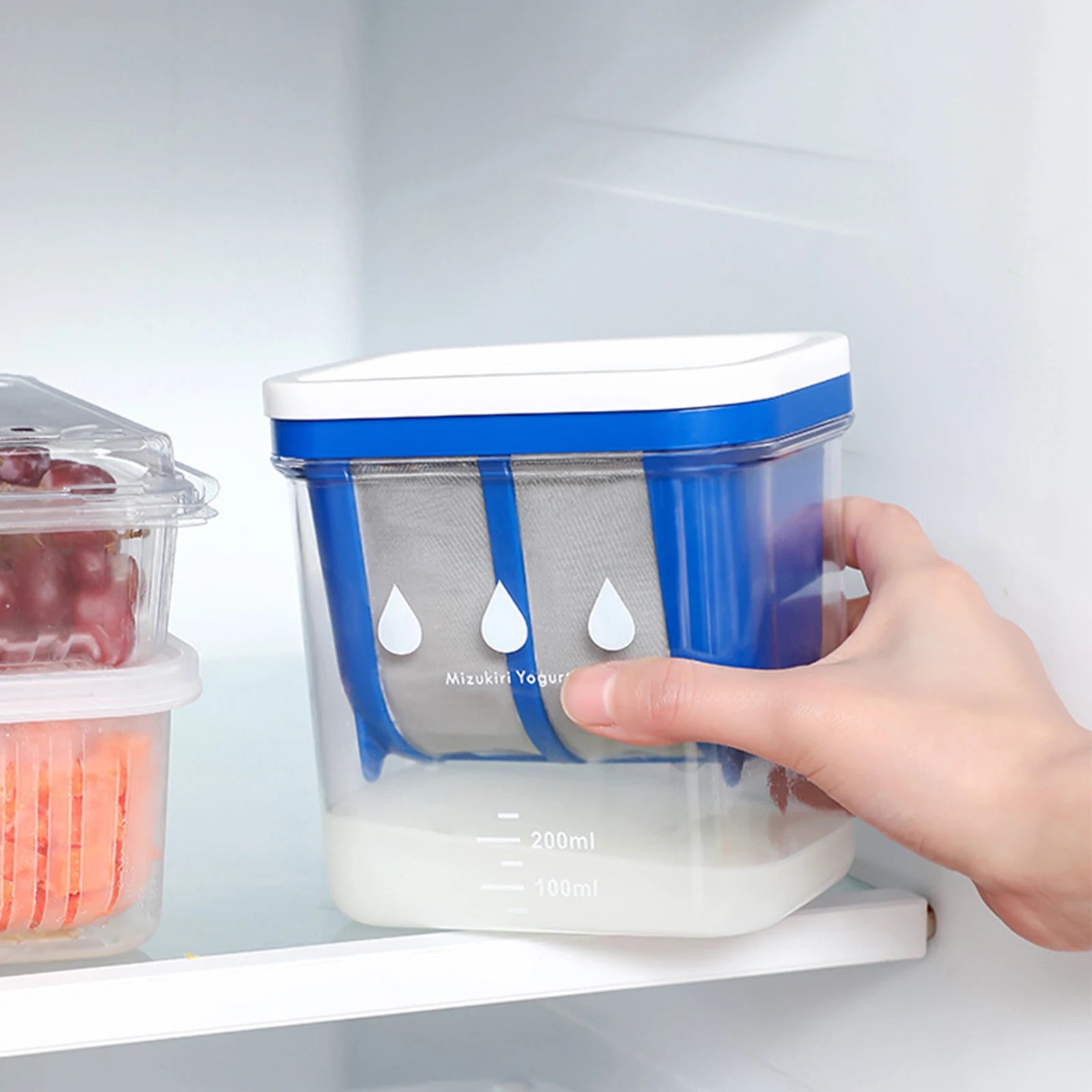 1100ml Greek Yogurt Strainer - Reusable Whey Separator Maker