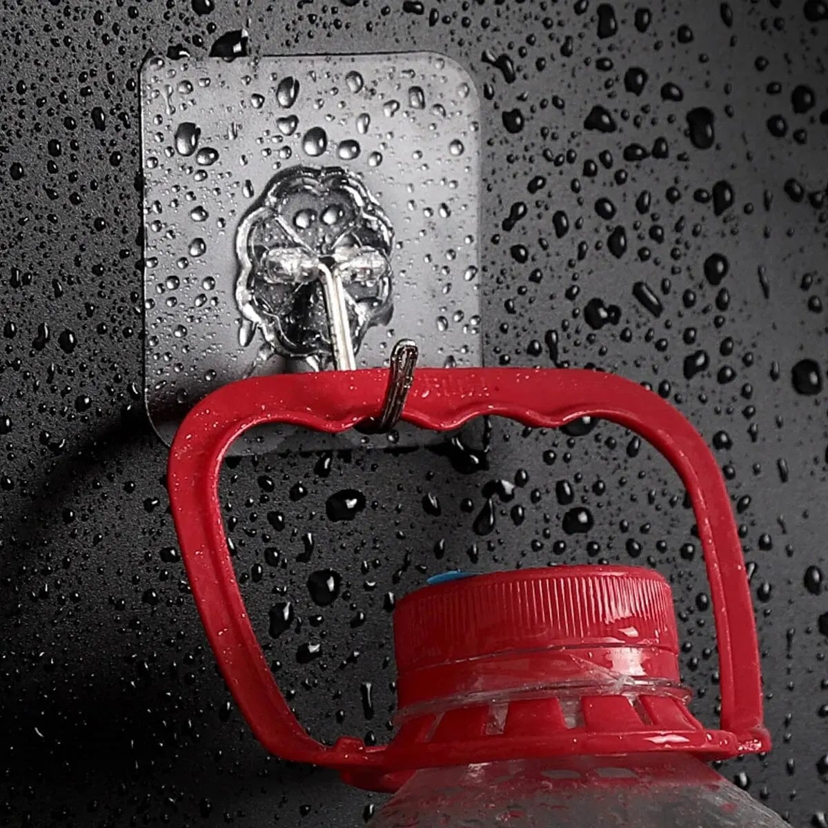 30pc Transparent Wall Mount Hooks - Strong Grip Traceless Install