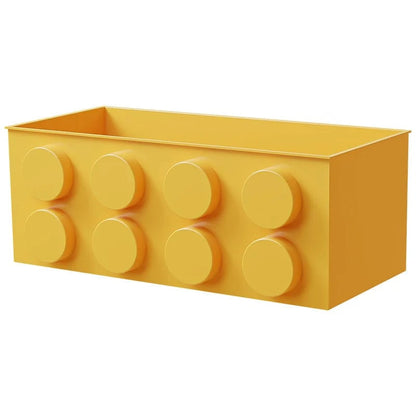 Magnetic Building Block Refrigerator Storage Rack Wall Mount