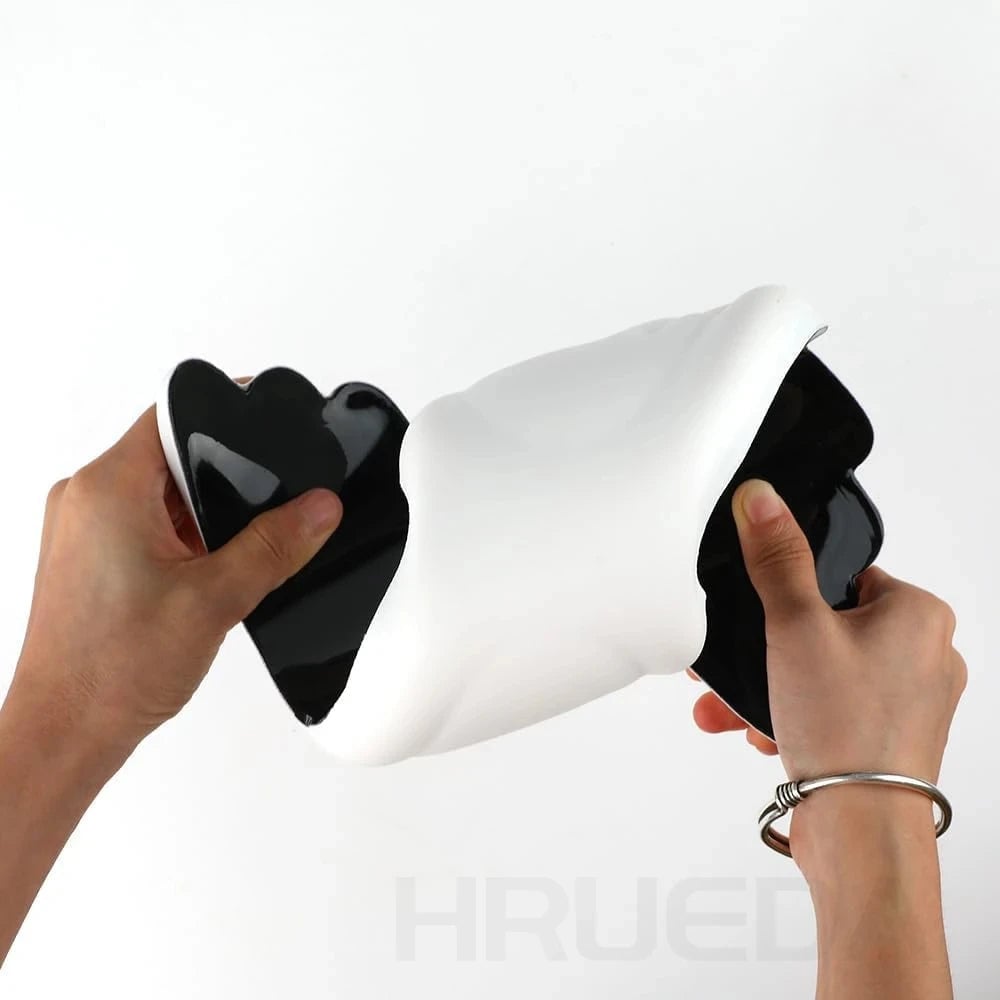 Memory Foam Ergonomic Keyboard Mouse Wrist Rest Pad Set Angel Wing