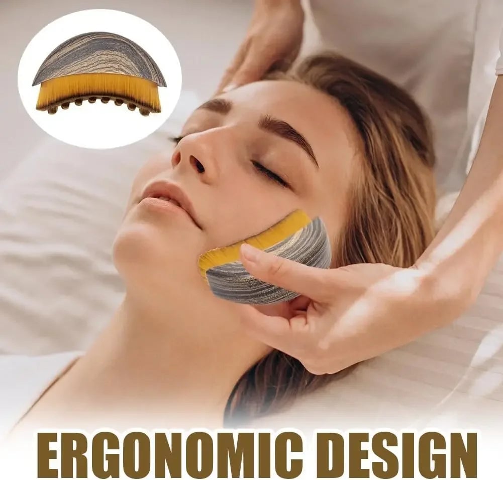Lymphatic Drainage Face Brush - Chin Jawline Sculpting Massager