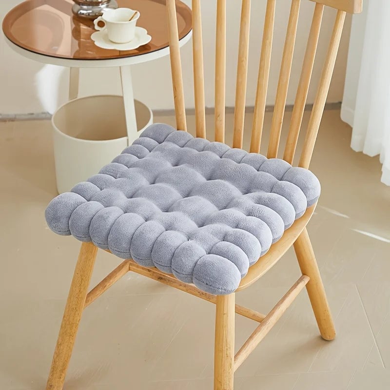 Large Biscuit Plush Cushion - Soft Cookie Shape Pillow Seat Pad