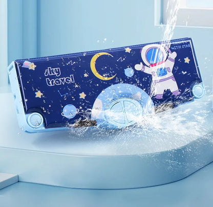 Astronaut Pencil Case 6-Piece Set Large Capacity Multifunctional