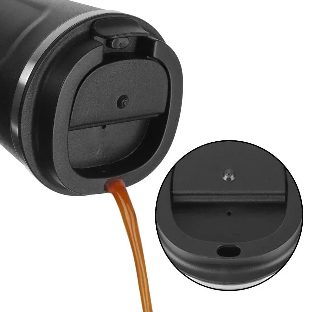 380/510ML Double Wall Stainless Steel Leak-Proof Travel Thermos Mug