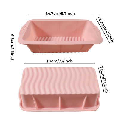 Food Grade Silicone Loaf Pan Non-Stick Rectangular Bread Mold
