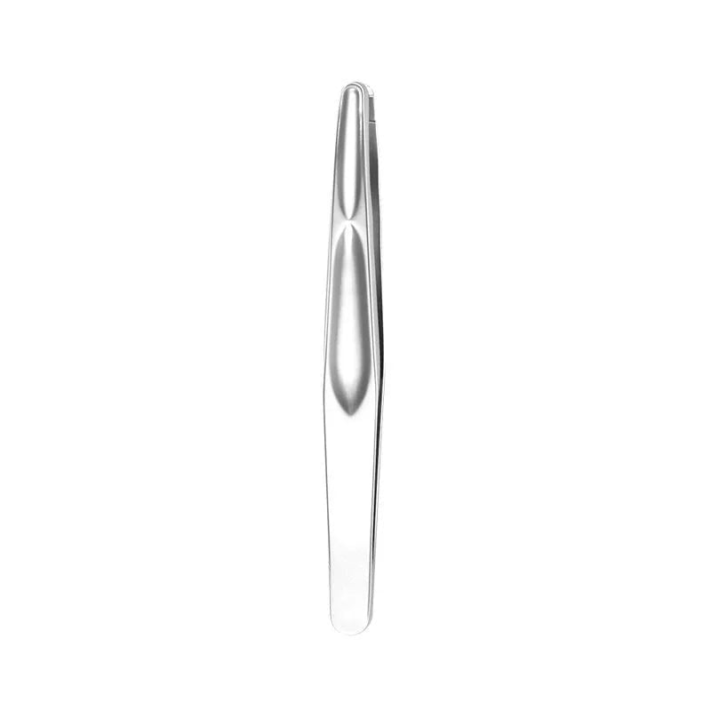 Premium Round Head Tweezers - Precision Eyebrow & Facial Hair Removal