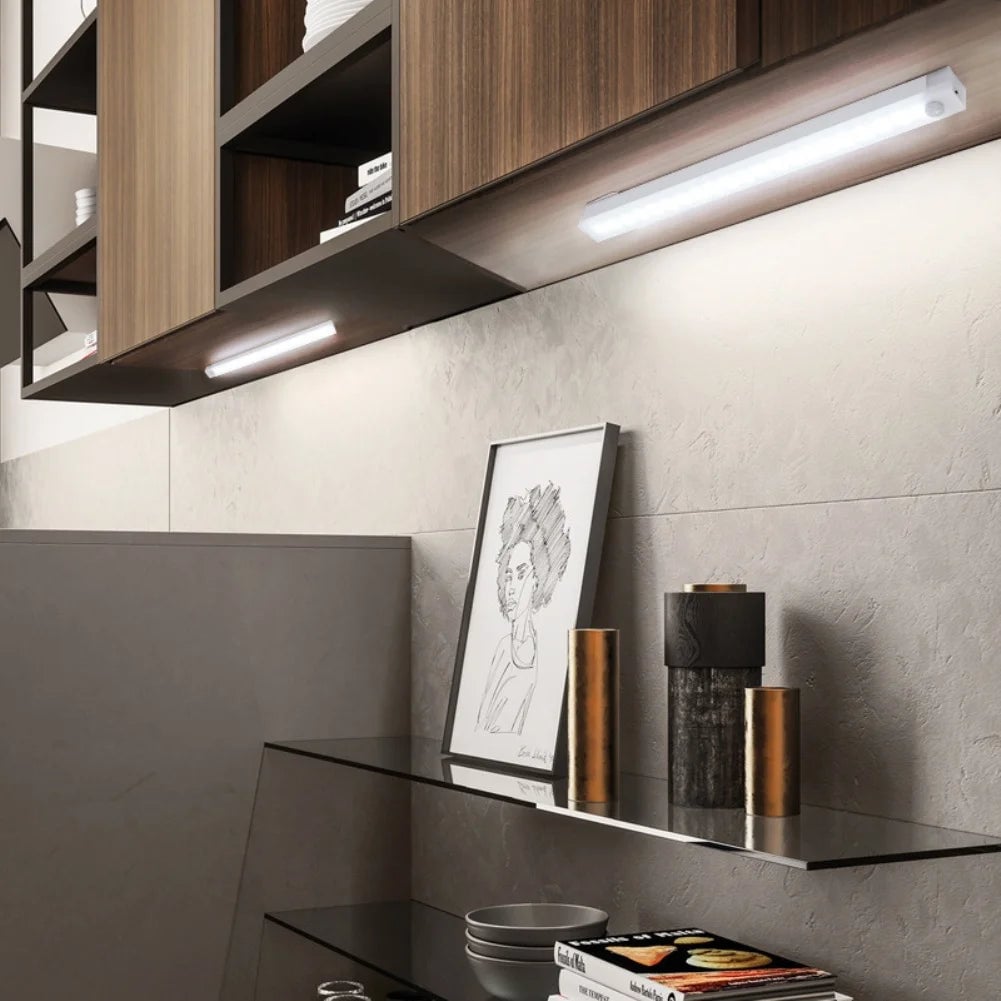 LED Motion Sensor Light USB-C Rechargeable Wireless Night Lamp