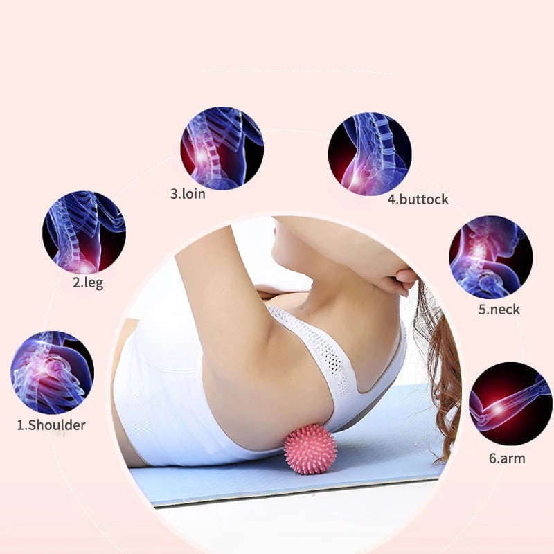Deep Tissue Massage Ball - Fascia Release Tool for Muscle Relief
