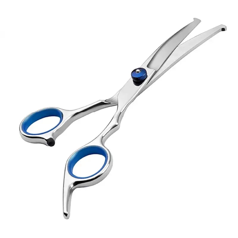 Safety Round Tip Pet Grooming Scissors Stainless Steel Dogs Cats
