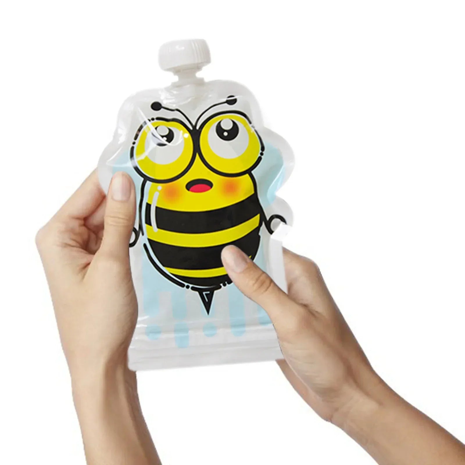 8pcs 148ml Reusable Squeeze Bottles Food Storage Bags for Toddlers