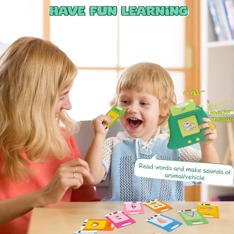 Trilingual Dinosaur Learning Machine - Talking Flash Cards EN/ES/FR