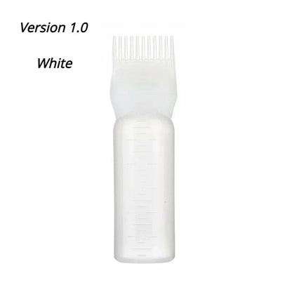 Silicone Scalp Massage Brush Hair Dye Applicator Bottle Salon Tool
