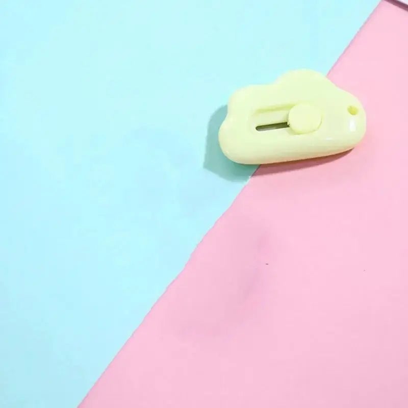 Mini Pocket Cloud Art Utility Knife - Refillable Paper Cutter Craft Tool