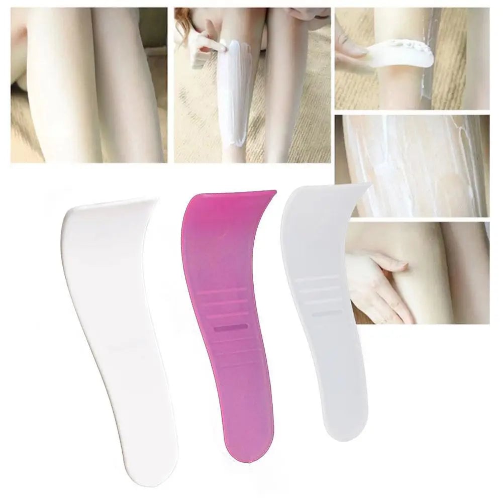 PP Plastic Facial Mask Scraper & Hair Removal Cream Spoon Beauty Tool