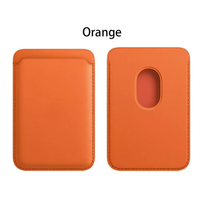 MagSafe Leather Wallet Case iPhone 16/15/14/13/12 Pro Max Magnetic