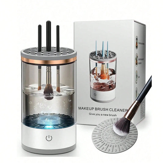 Electric Makeup Brush Cleaner Machine - Automatic Deep Cleaning Kit