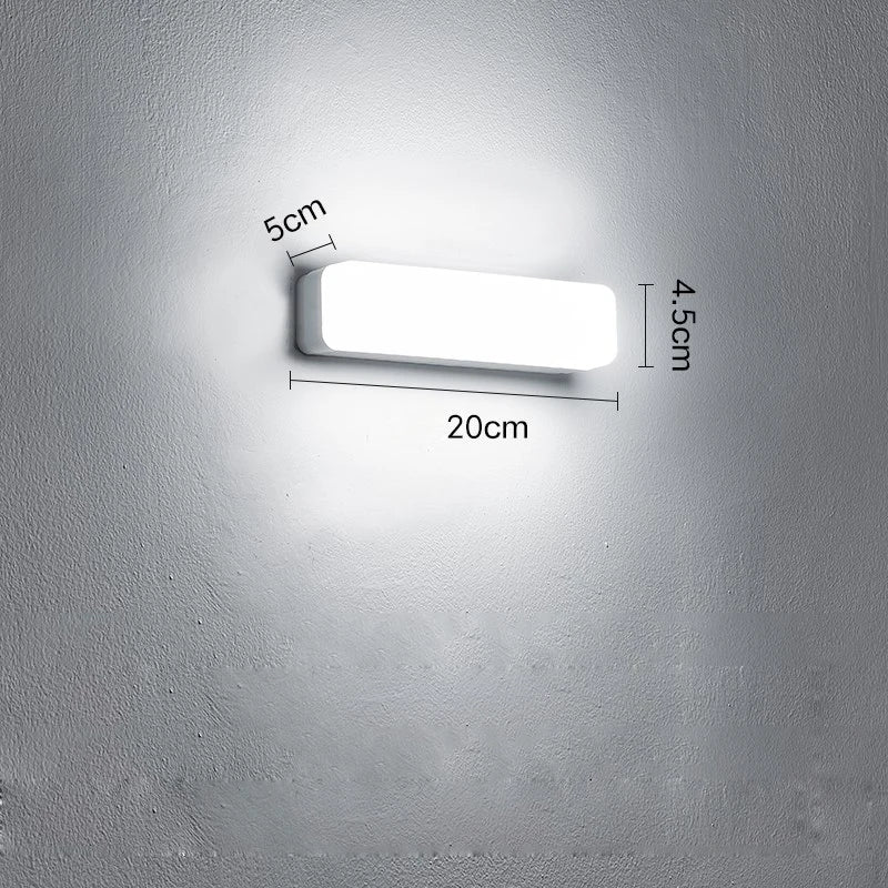 13W 18W LED Bathroom Mirror Light AC220V 110V Wall Mount Makeup