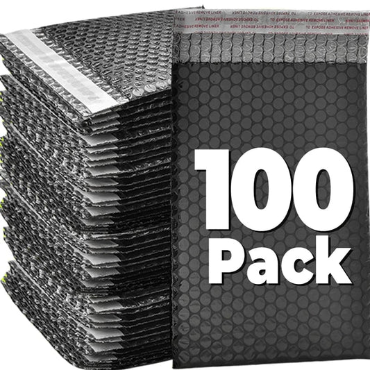 Multi-Size Bubble Mailers Self-Seal Waterproof Shipping Envelopes
