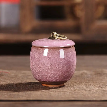 Portable Airtight Kitchen Storage Jar - Tea Coffee Sugar Container