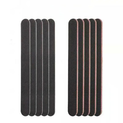10Pcs Nail Files 100/180 Grit Buffer Block Manicure Pedicure Tools