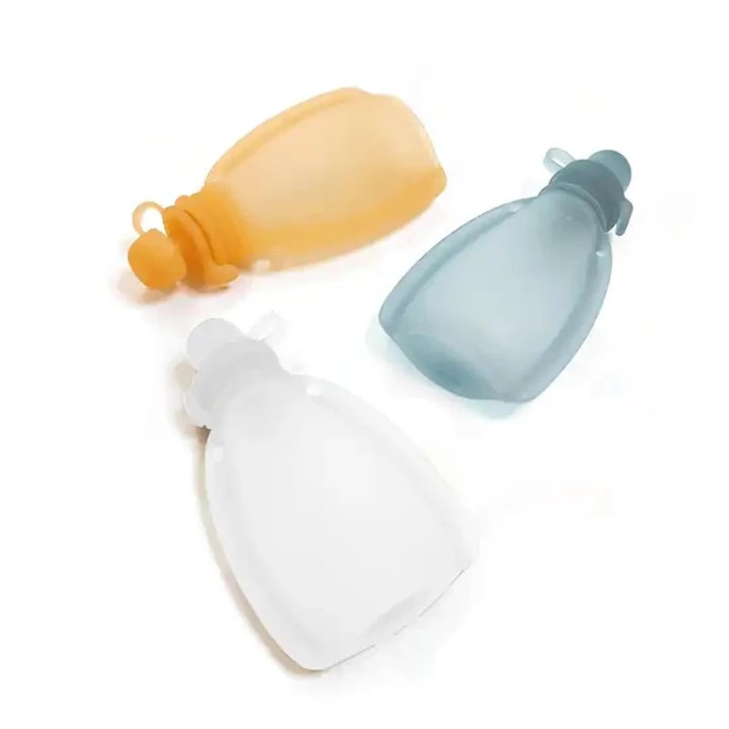 BPA Free Reusable Baby Food Pouches - Squeeze Storage Containers