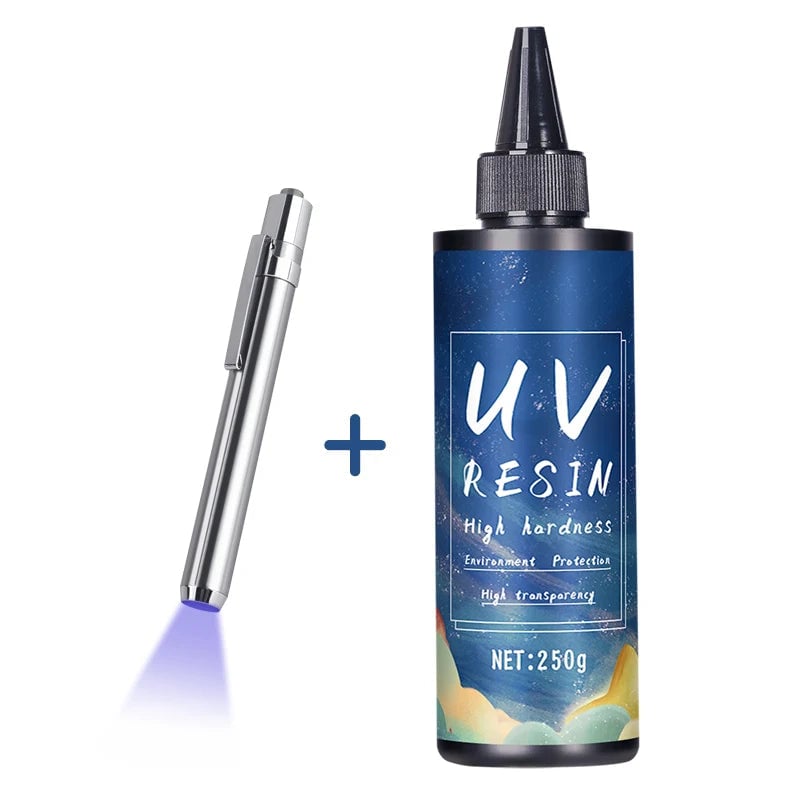 UV Resin Glue High Transparency Fast Drying DIY Jewelry Epoxy
