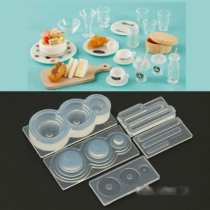 Mini Silicone Resin Cup Molds - DIY Jewelry Container Storage Molds