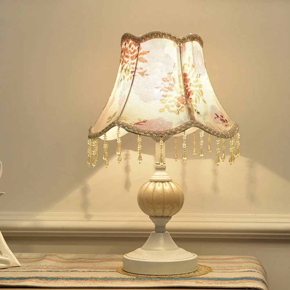 Touch Control European Style Bedside Table Lamp Modern Retro Design